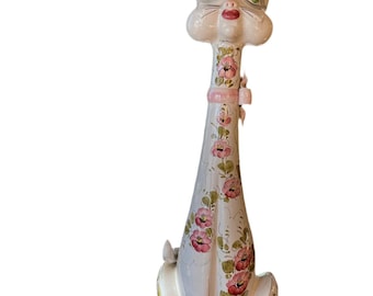 Italian Ceramic Cat Sculpture