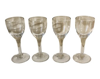 Vintage Traditional Glass Cordials - Set of 4 - FREE SHIPPING!