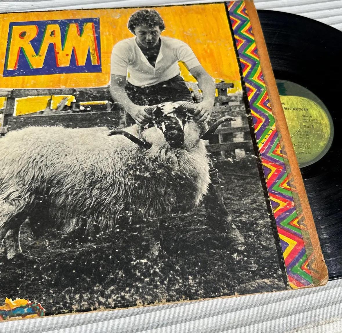 Paul & Linda Mccartney- Ram Vintage Vinyl - Etsy Canada