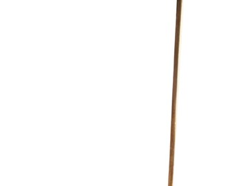 Brass Floor Lamp With Round Base