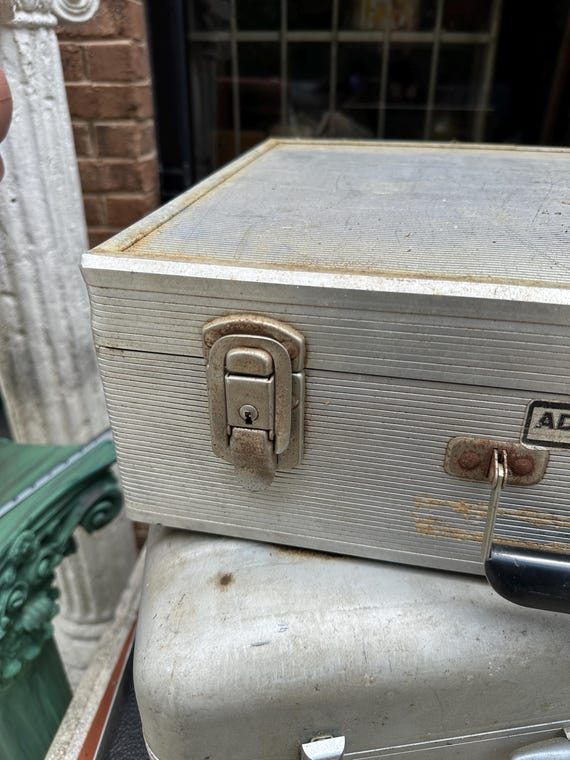 Silver and Black Stackable Industrial Suitcases - image 3