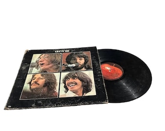 BEATLES - Let It Be - Vinyl LP Record EX - Lennon Mccartney