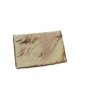Large Gold Hand Bag