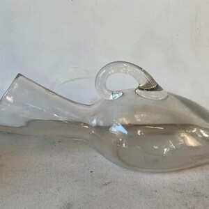 Vintage Glass Hospital Urinal image 2