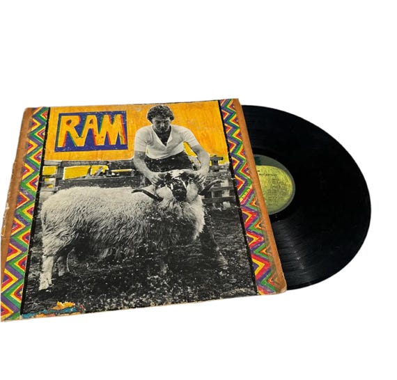 Paul & Linda Mccartney- Ram Vintage Vinyl - Etsy
