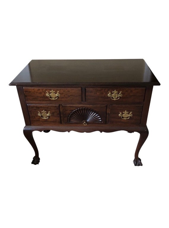 Queen Anne 3 Drawer Dresser Free Shipping Etsy