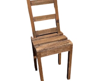 Small Vintage Wooden Collapsible Chair
