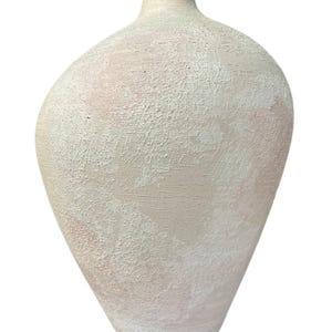 Oversized Biomorphic Shape Haegar Ceramic Vase Stamped