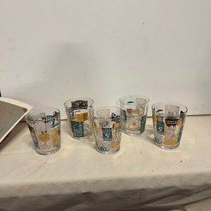 Collection of Five European Glass Cups