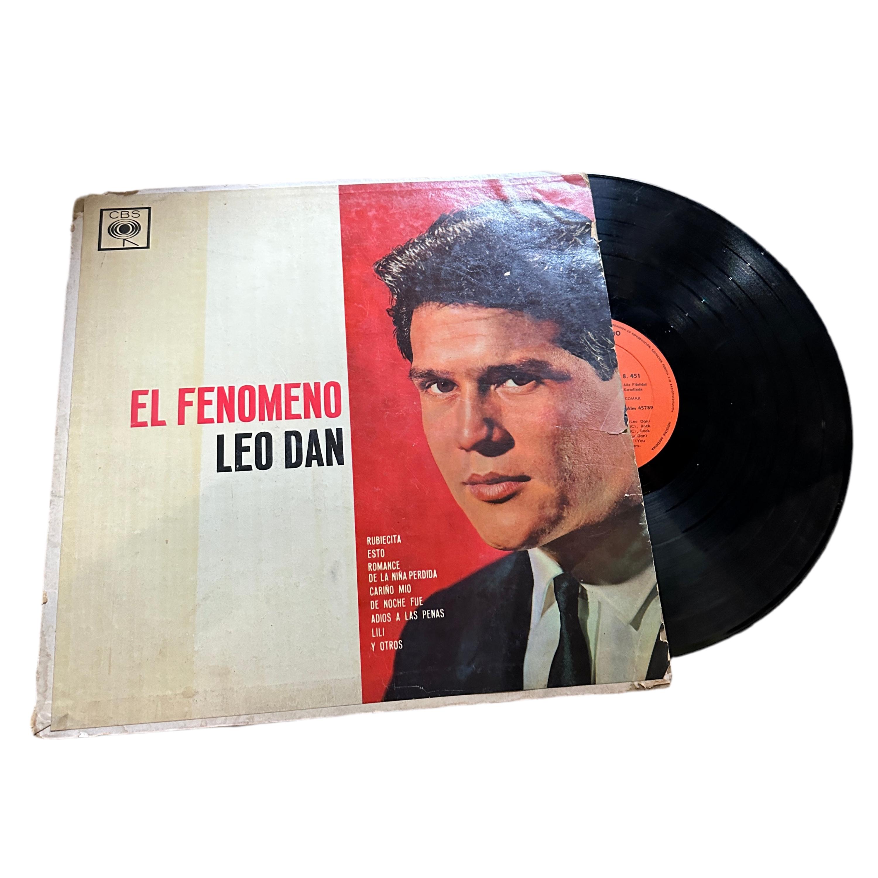 Vinyle vintage « El Fenomeno » de Leo Dan
