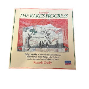 Stravinsky &quot;The Rakes Progress&quot; Vintage Vinyl