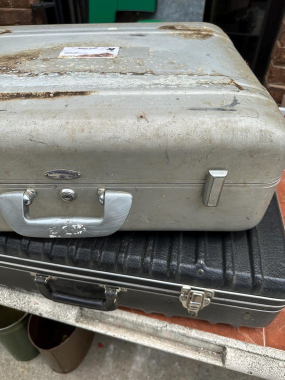 Silver and Black Stackable Industrial Suitcases - image 7