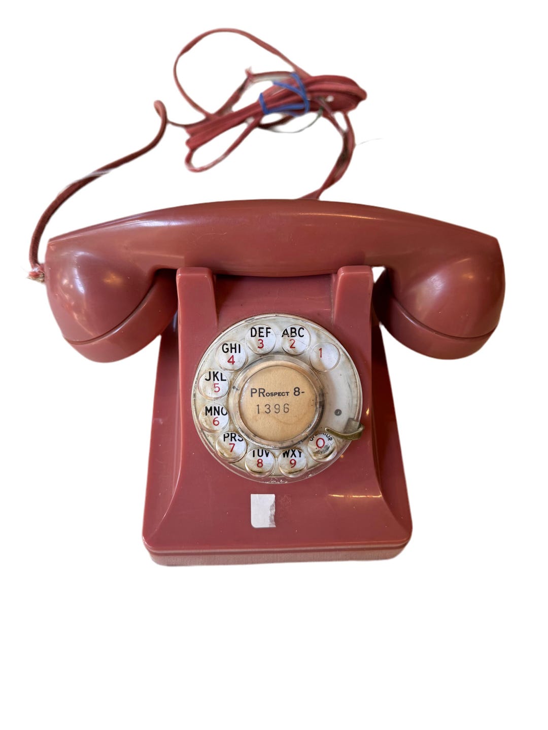 Salmon Colored Rotary Phone - Etsy