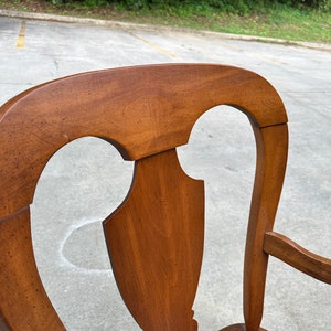 Antique Wooden Rocking Chair Virginia Stamped - Etsy