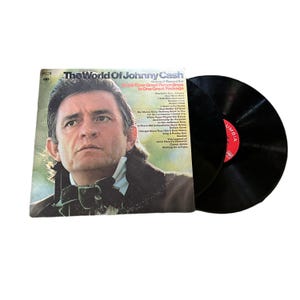 Johnny Cash &quot;The World of Johnny Cash&quot; Vintage Vinyl