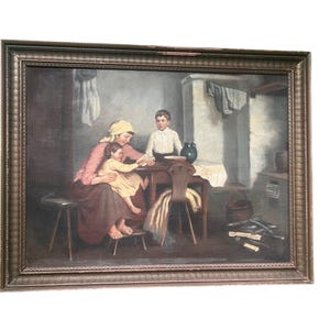 Original 19th Century Oil on Canvas- Signed