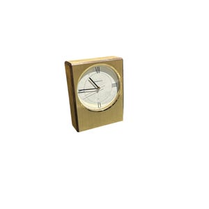 Tiffany's Gold Office Clock
