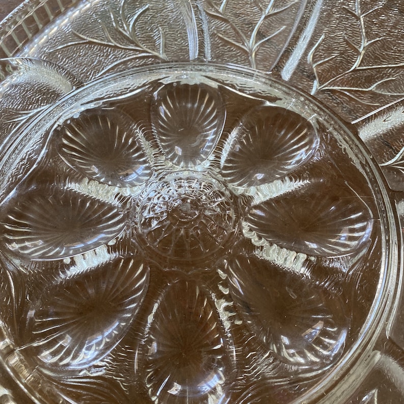 Crystal Appetizer Plate FREE SHIPPING Etsy