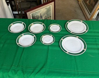 Gabbay China Malachite Plates and Bowls Collection