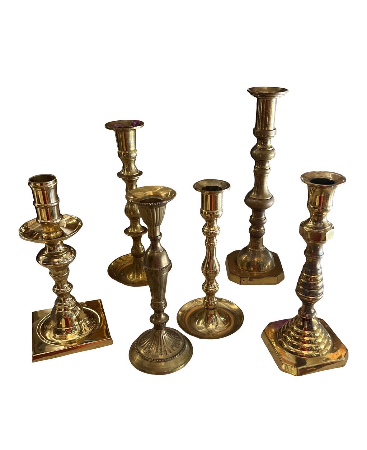 Vintage Bamboo & Brass Candle Holders – Danielle Rollins Brands LLC