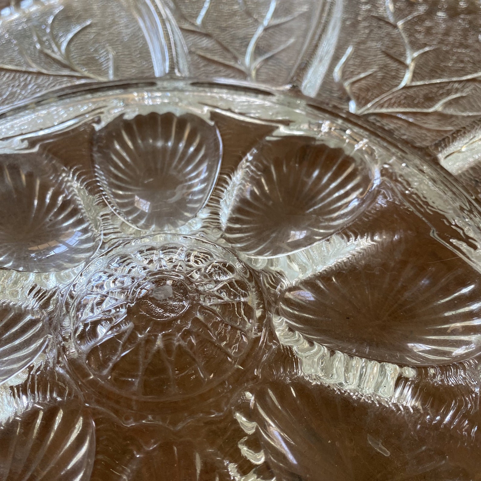 Crystal Appetizer Plate FREE SHIPPING Etsy