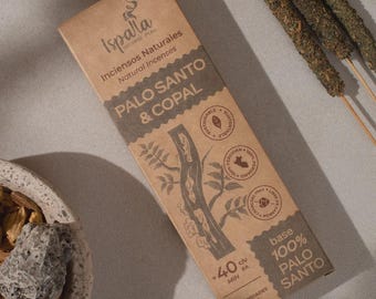 Palo Santo & Copal Incense Sticks | Sustainable Peruvian Aromatherapy
