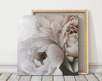 Peony Wall Art | Peonies painting | large flower painting | Large Floral Painting | Peony on canvas | Peony painting original | Silk peonies