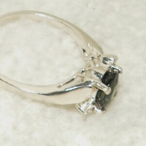 Tourmaline Ring with White Sapphire Accents image 5