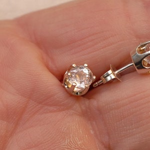 Morganite Earrings (Pink Emeralds)