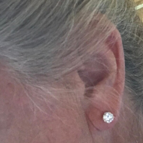 Lab- Diamond 2ct tw Stud Earrings