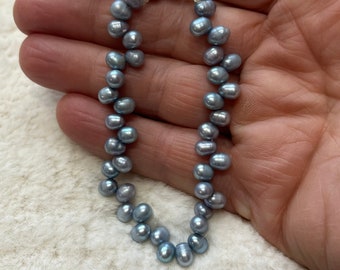 Genuine Soft Blue Pearl Bracelet