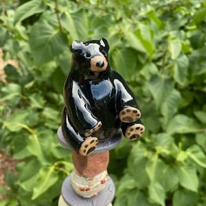 Black Bear Garden Totem