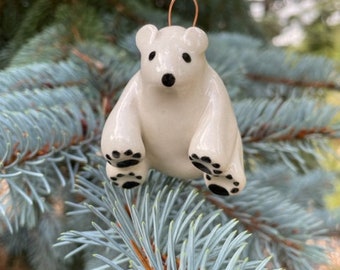 Polar Bear Ornament