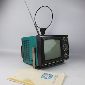 1960s vintage portable television - Etsy 日本