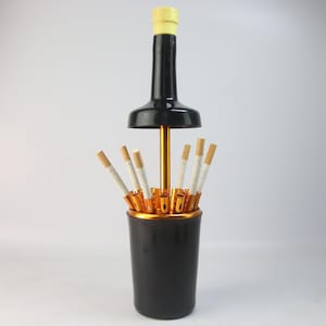 Vintage Cigarettes Dispenser Bottle