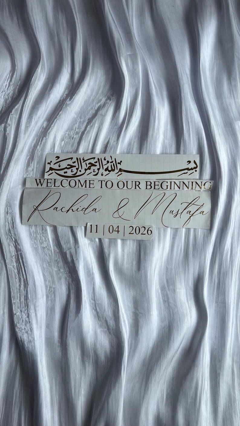 Personalized stickers | for mirrors, welcome boards, foil, Kiz Evine Hosgeldiniz stickers | Engagement tray stickers image 2