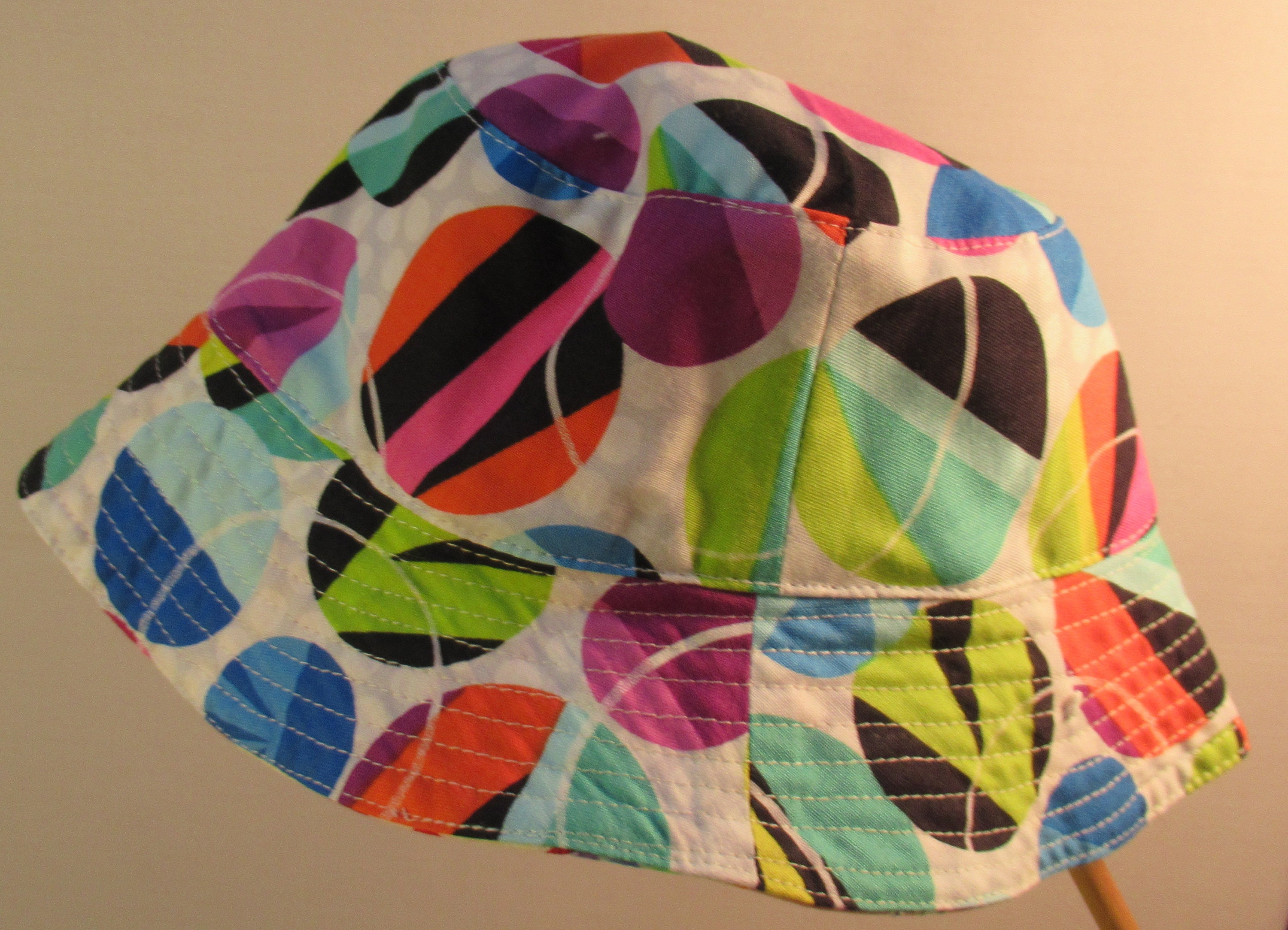 Babyhug Bucket Hat Cherry Print - Pink main image 0