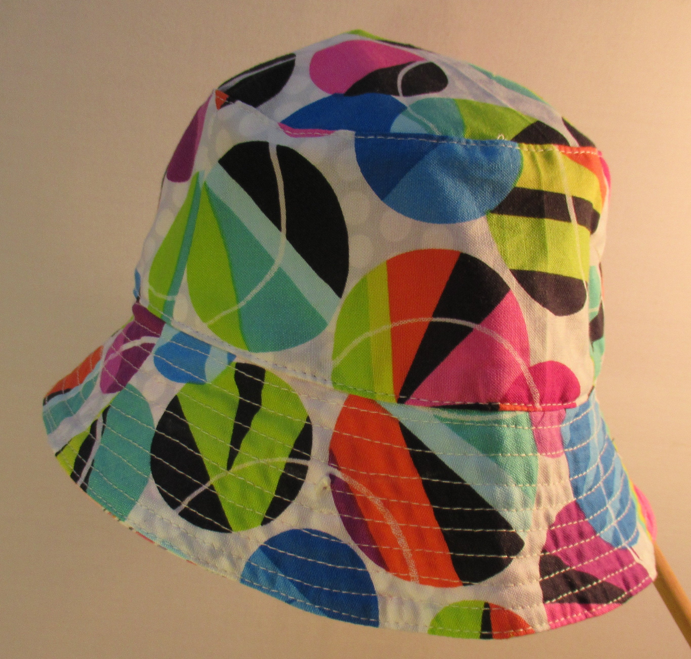 Babyhug Cotton Woven Two Layer Bucket Hat Floral Print - Pink