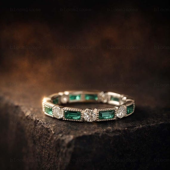 color alternative eternity ring