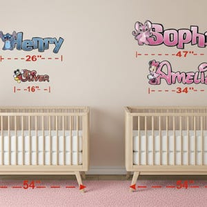 Toy Story Girls Custom Name Personalized Nursery Room Door Kids Wooden ...