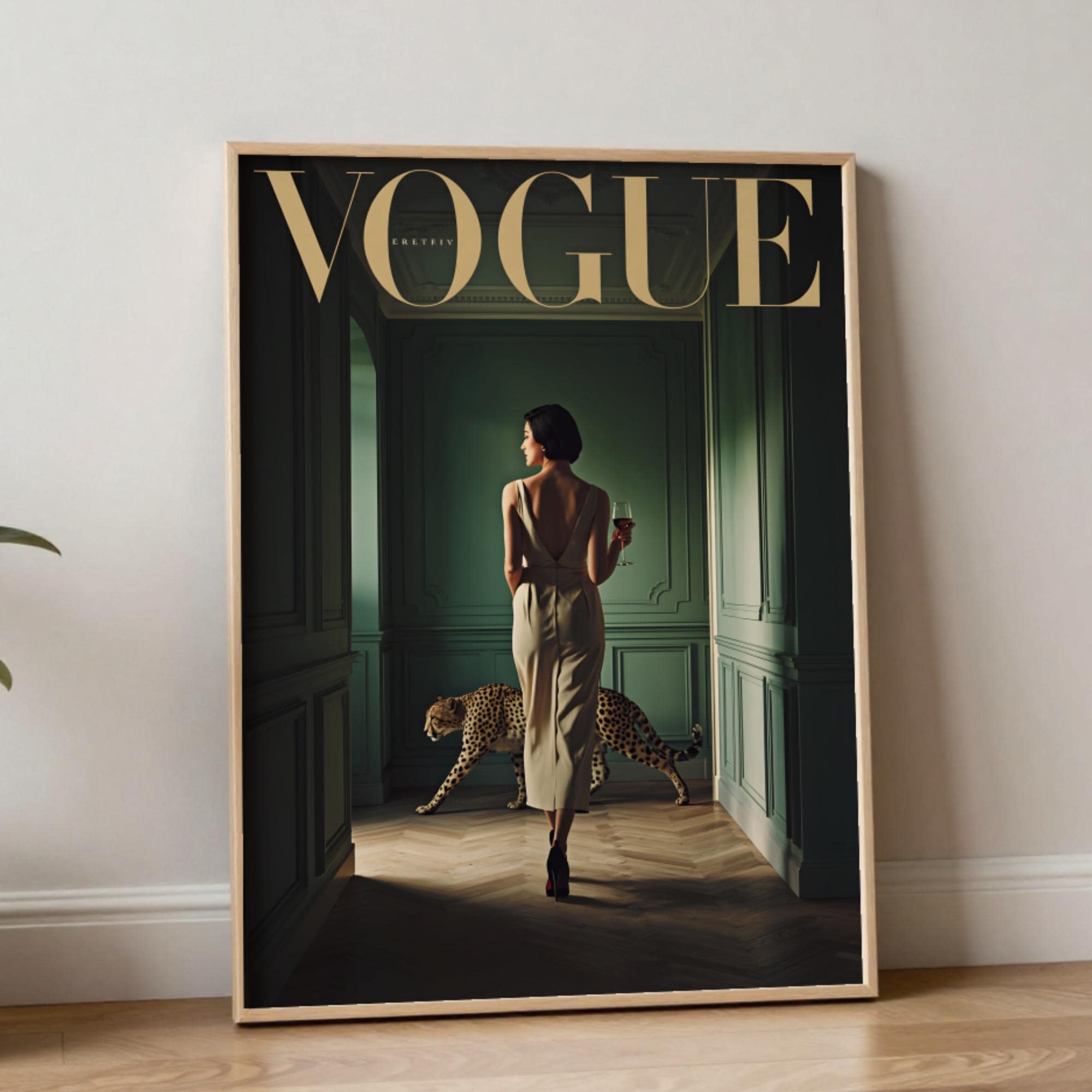 Vogue Wall Art Frame - Etsy