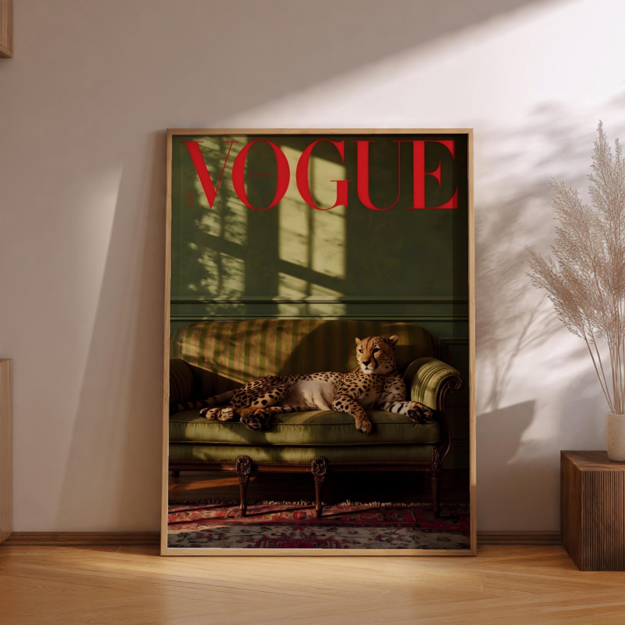Vintage Vogue Wall Art - Etsy