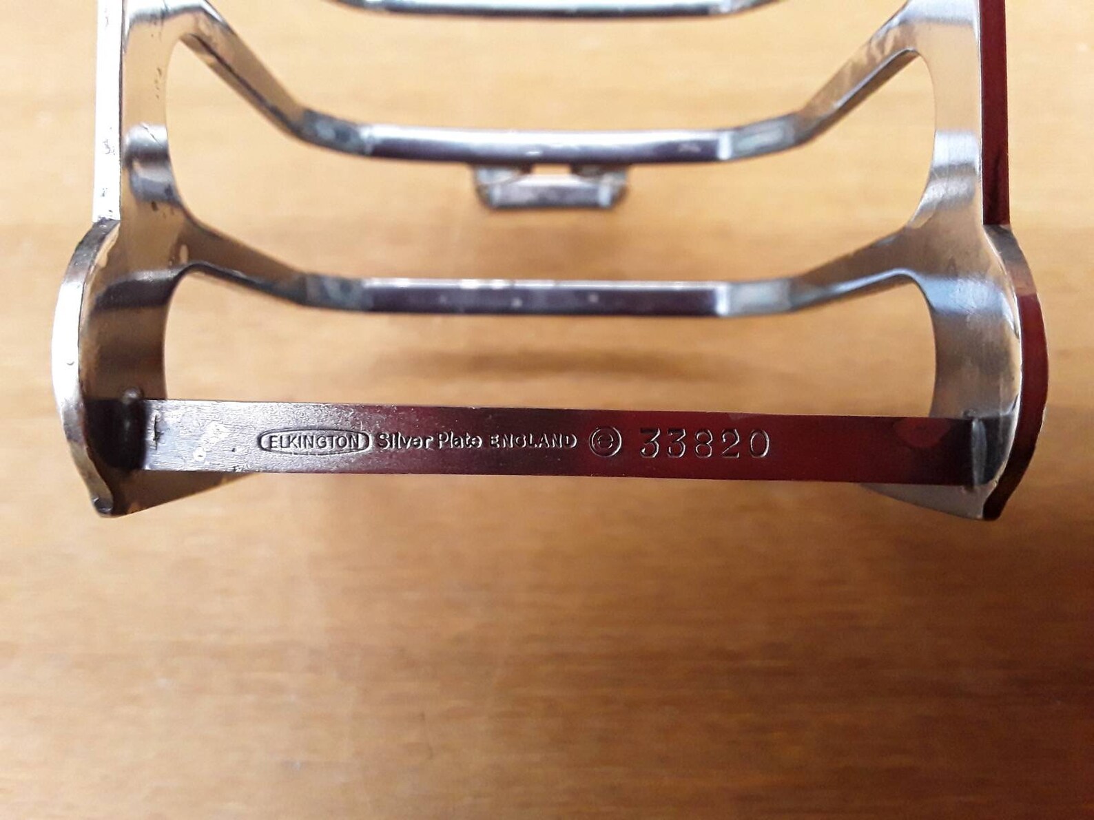 Vintage Toast Holder 4 Slice Toast Rack Elkington Silver Etsy