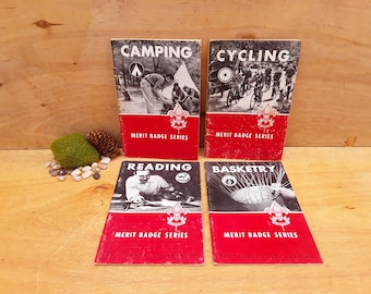 Vintage Merit Badge Series Books - Boy Scouts of America - Scout ...