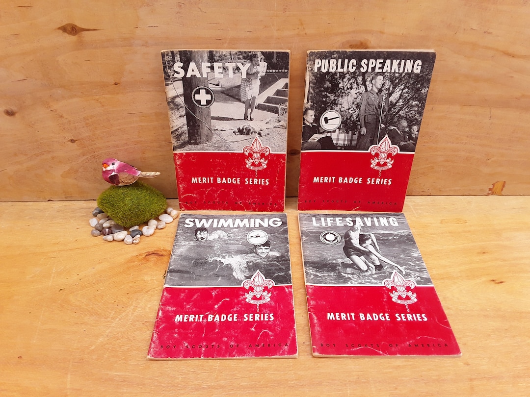 Vintage Merit Badge Series Books - Boy Scouts of America - Scout ...