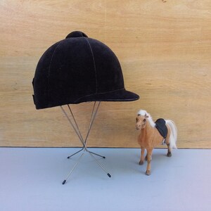 Vintage Velvet Equestrian Helmet - Etsy