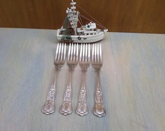 Vintage Collectible US Navy USN Dinner Fork 7 1/4