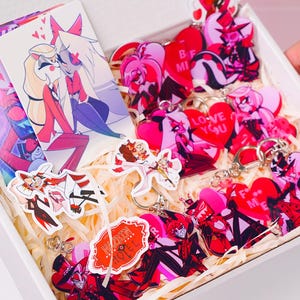 Hazbin hotel valentines merch - Etsy 日本