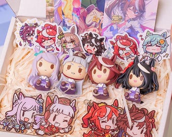 Umamusume Pretty Derby Sitting Figurine – Handmade Fan Art Decoration, Perfect Gift for Anime & Gaming Enthusiasts