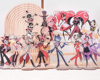 Hazbin Hotel Character Standee Gift Box - Character Themed Standees | Fan Merch